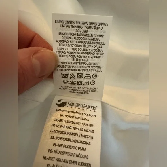 NWT Boden Thea Tailored Linen Blazer Multi, Exotic Paradise, 8P - Picture 13 of 16